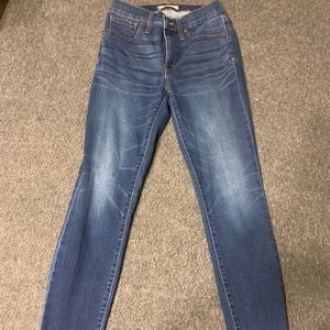 Madewell skinny jeans